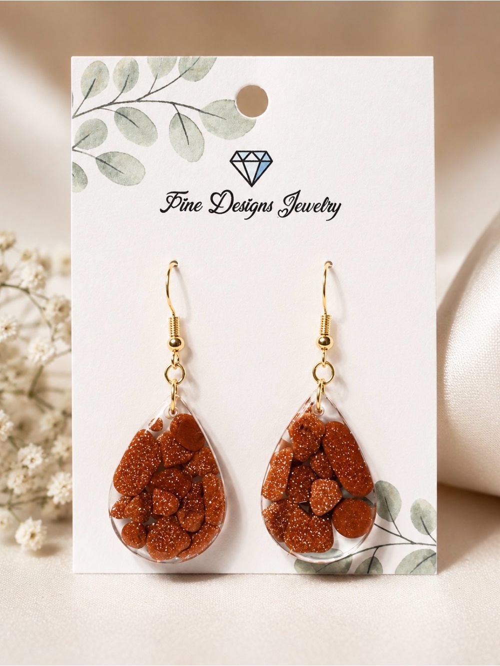 Golden Sand Earrings